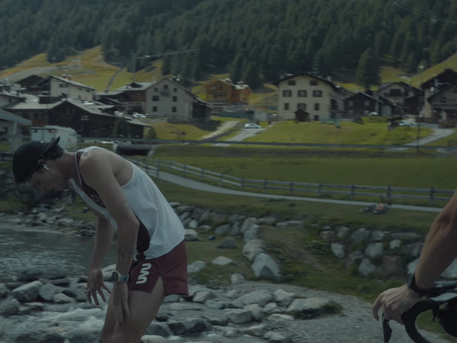 Attraversamento del torrente, dal progetto Jamie Riddle